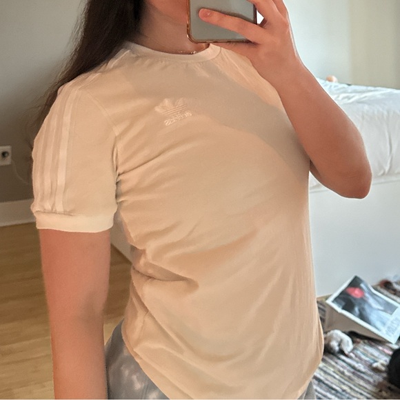 Adidas beige women’s Shirt - Picture 1 of 2